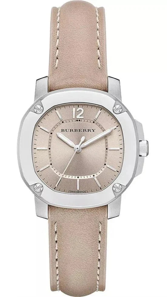Burberry The Britain Brown Dial Brown Leather Strap Watch For Women BBY1700 – product image 2