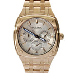 Bulova Multifunction Men's Gold Watch 97C105