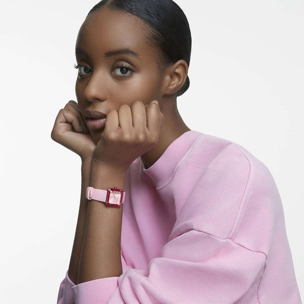 Swarovski Watch Lucent With Silicone Strap Pink 5624373 – product image 5
