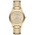 Women's Gold Tone Stainless Steel Chronograph Burberry Watch BU9753