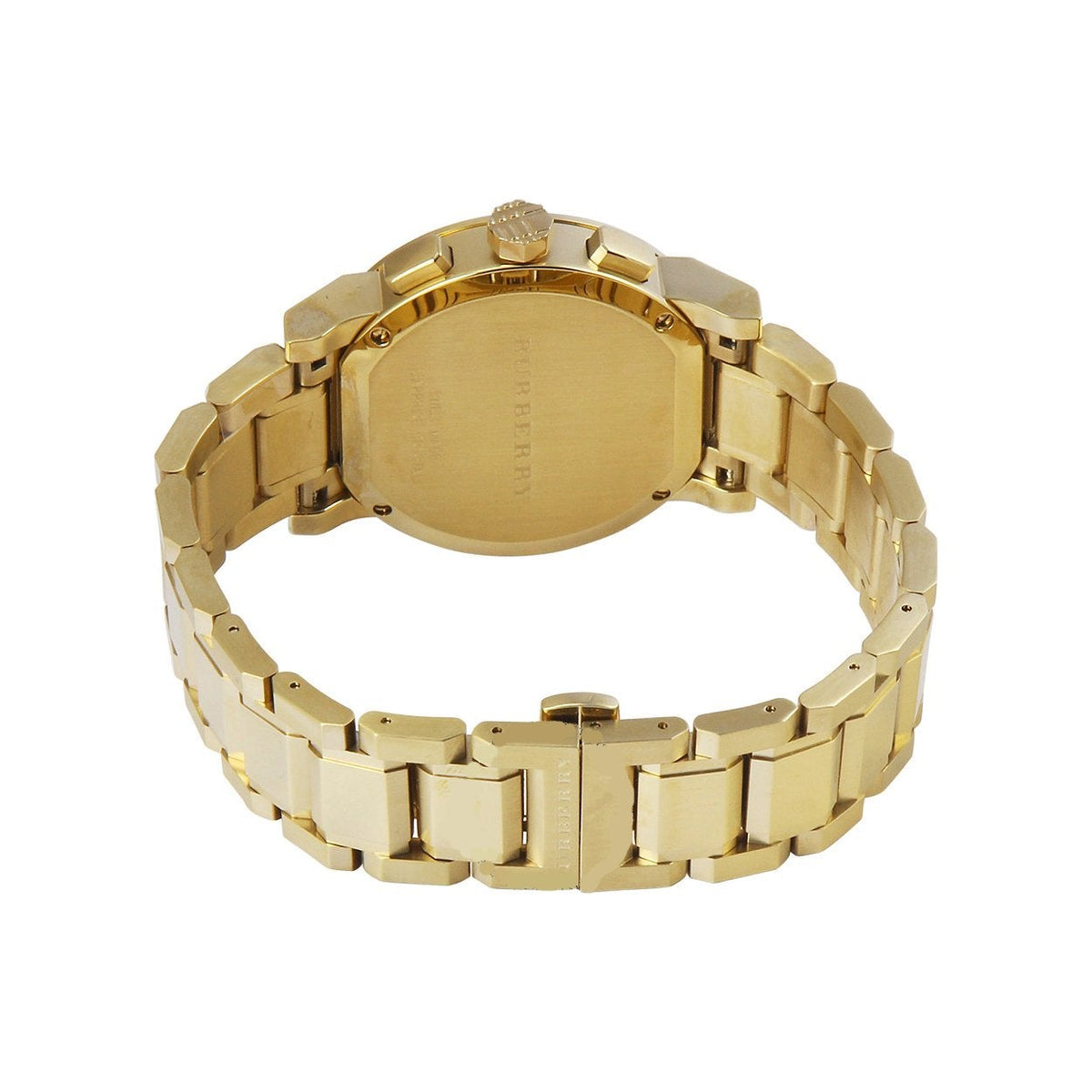 Women's Gold Tone Stainless Steel Chronograph Burberry Watch BU9753 – product image 2
