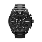 Diesel DZ4283 Men's Chronograph Mega Chief Black PVD Watch