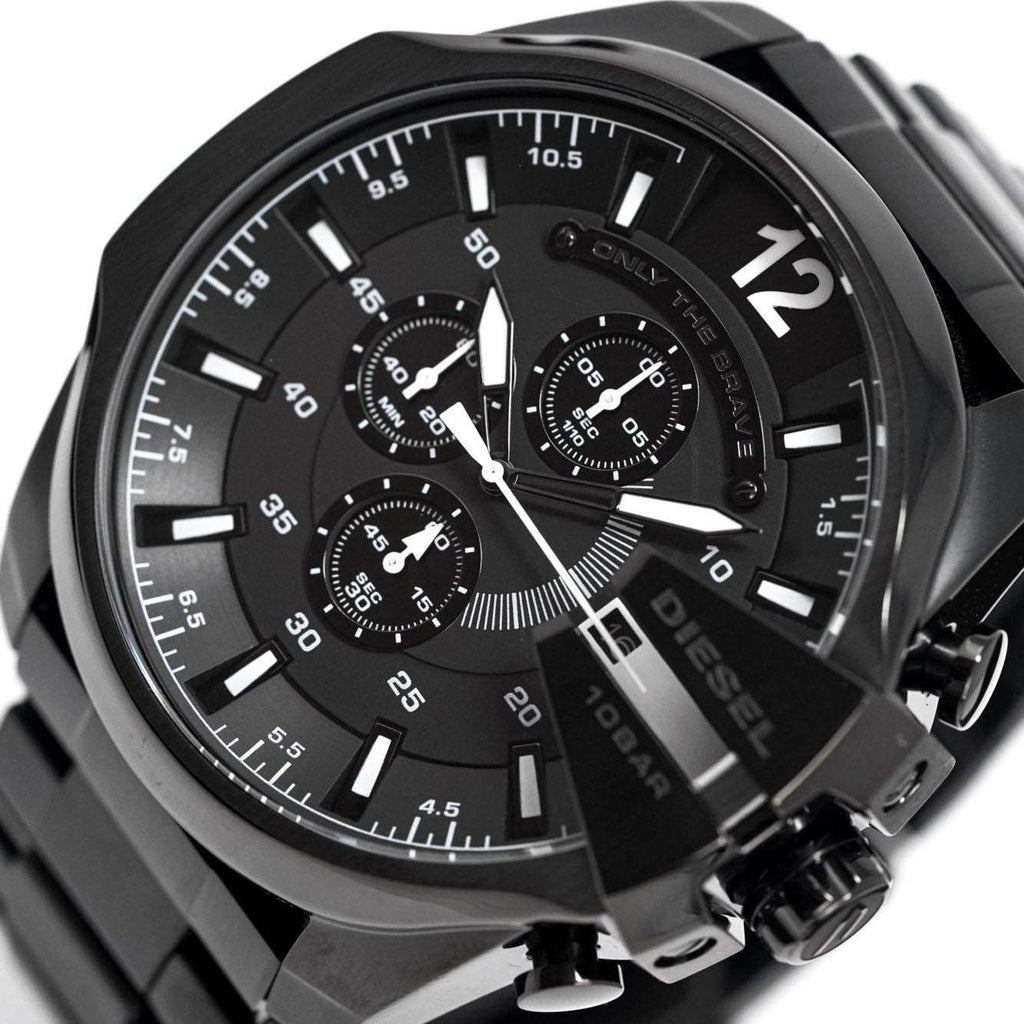 Diesel DZ4283 Men's Chronograph Mega Chief Black PVD Watch – product image 2
