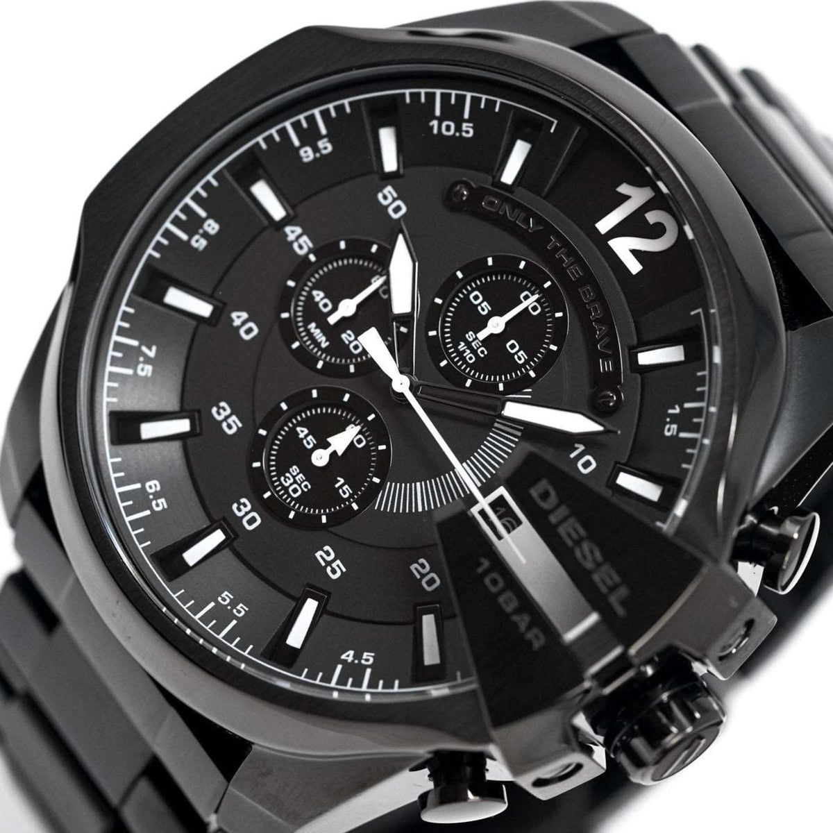 Diesel DZ4283 Men's Chronograph Mega Chief Black PVD Watch – product image 2