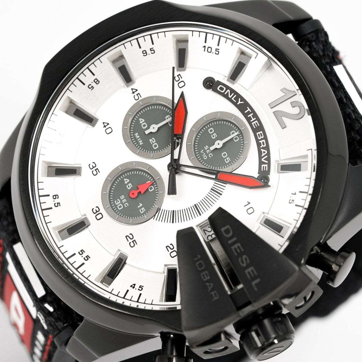 Diesel DZ4512 Men's Chronograph Mega Chief Black Grey Watch – product image 2