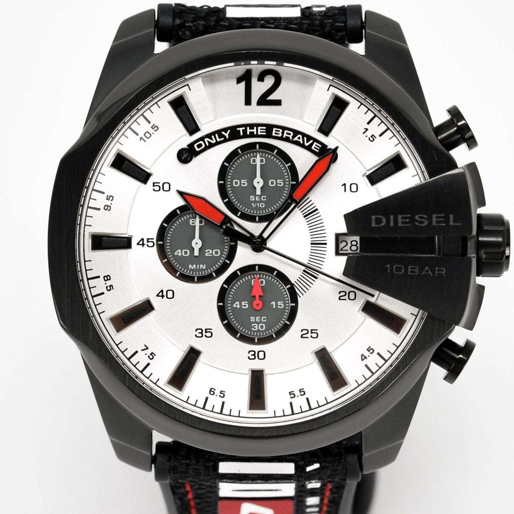 Diesel DZ4512 Men's Chronograph Mega Chief Black Grey Watch – product image 4
