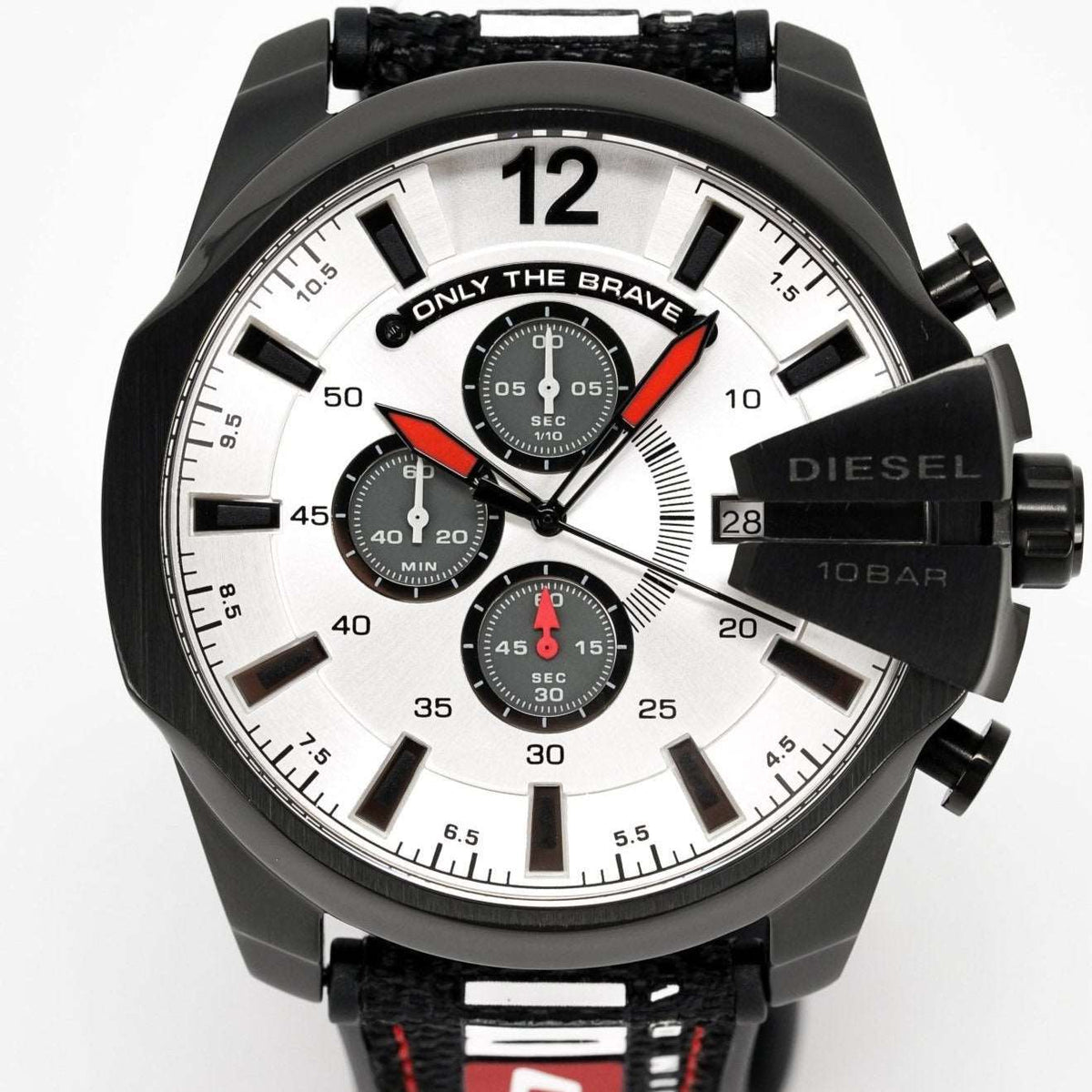 Diesel DZ4512 Men's Chronograph Mega Chief Black Grey Watch – product image 4