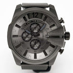 Diesel DZ4527 Men's Chronograph Mega Chief Gunmetal Mesh Watch – product image 4