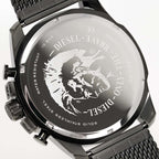 Diesel DZ4527 Men's Chronograph Mega Chief Gunmetal Mesh Watch – product image 5