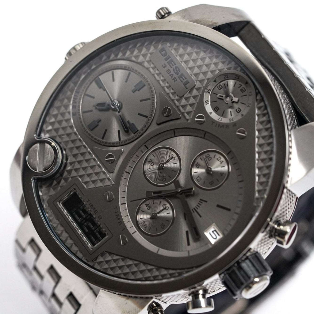 Diesel DZ7247 Men's Chronograph Big Daddy Gun Metal Watch – product image 2