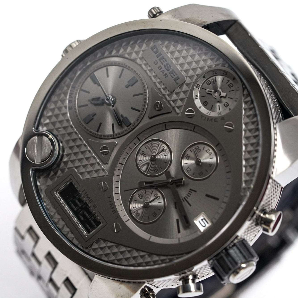 Diesel DZ7247 Men's Chronograph Big Daddy Gun Metal Watch – product image 2