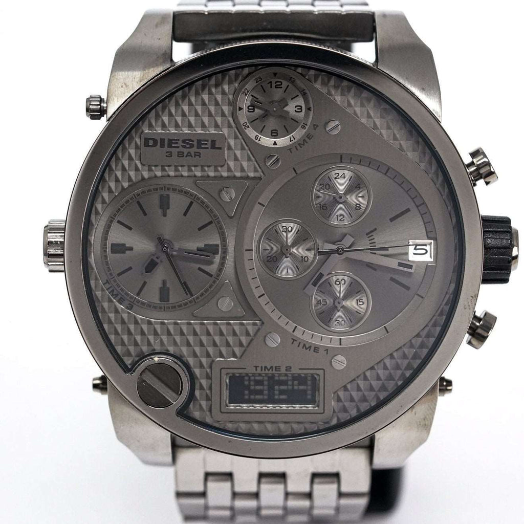 Diesel DZ7247 Men's Chronograph Big Daddy Gun Metal Watch – product image 4
