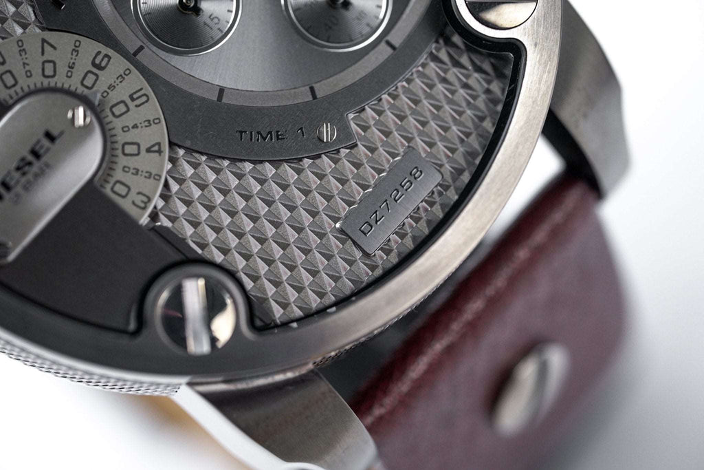 Diesel DZ7258 Men's Chronograph Little Daddy Gun Metal Brown Watch – product image 6