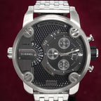 Diesel DZ7259 Men's Chronograph Little Daddy Black Silver Watch – product image 4
