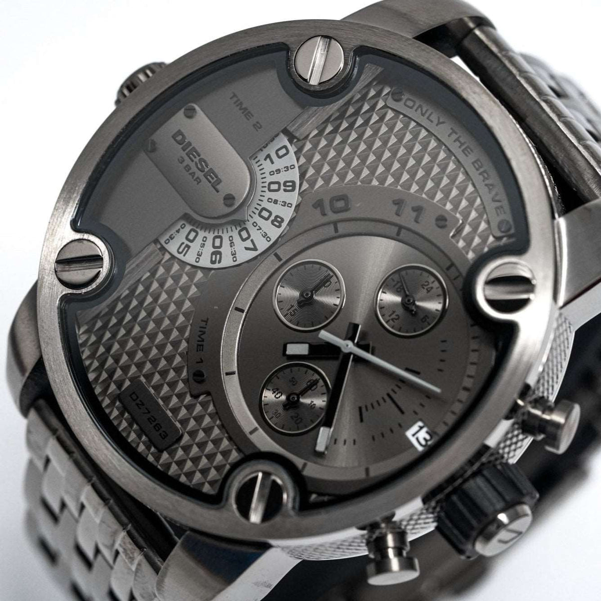 Diesel DZ7263 Men's Chronograph Little Daddy Gun Metal Watch – product image 2