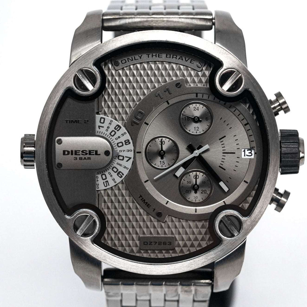 Diesel DZ7263 Men's Chronograph Little Daddy Gun Metal Watch – product image 4