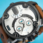 Diesel DZ7269 Men's Chronograph Little Daddy White Brown Watch – product image 2