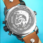 Diesel DZ7269 Men's Chronograph Little Daddy White Brown Watch – product image 5