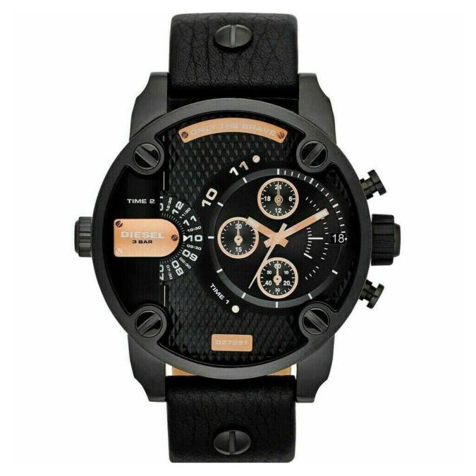 Diesel DZ7291 Men's Little Daddy Black Chronograph Watch – product image 2