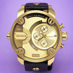 Diesel DZ7363 Men's Chronograph Little Daddy Gold Watch – product image 5