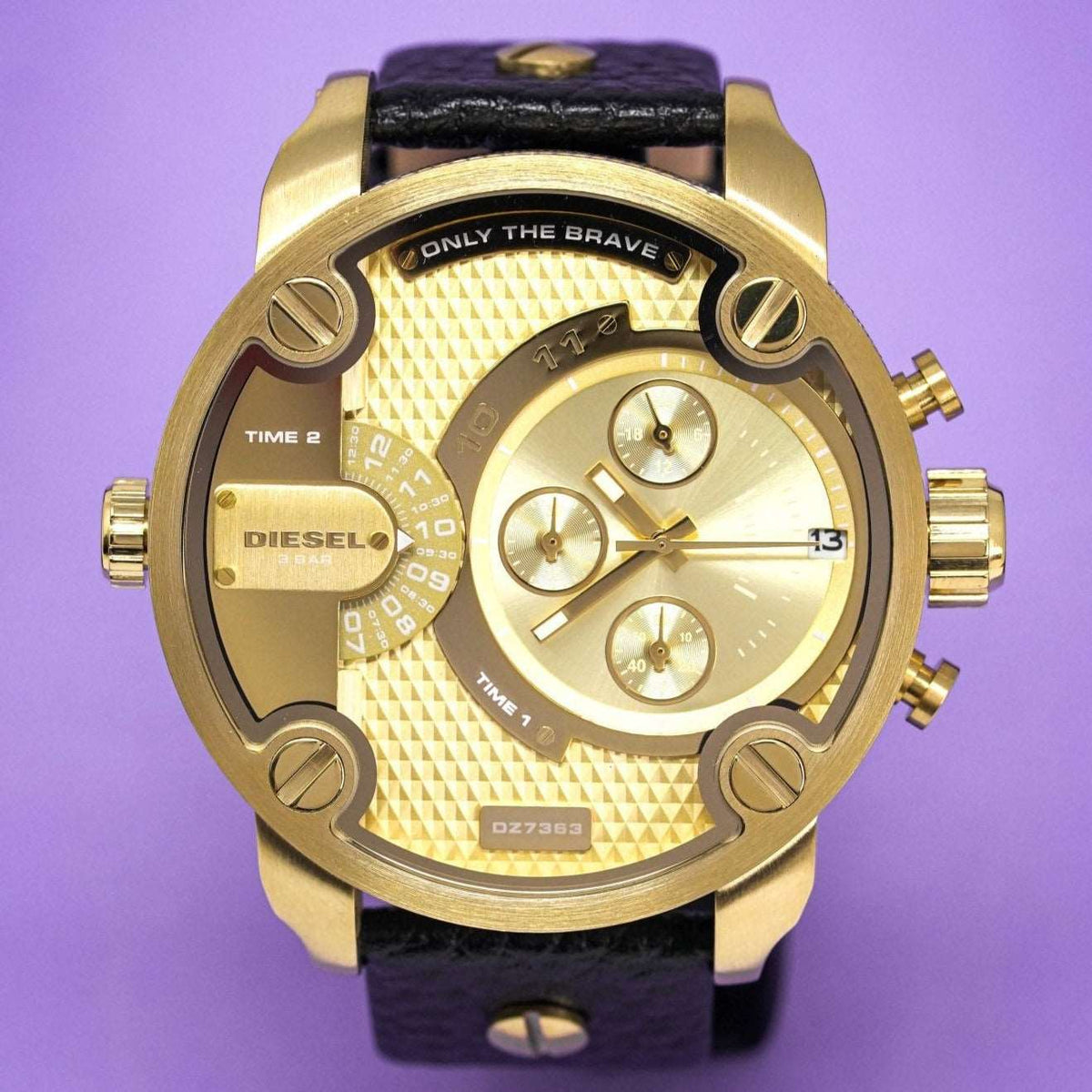 Diesel DZ7363 Men's Chronograph Little Daddy Gold Watch – product image 5