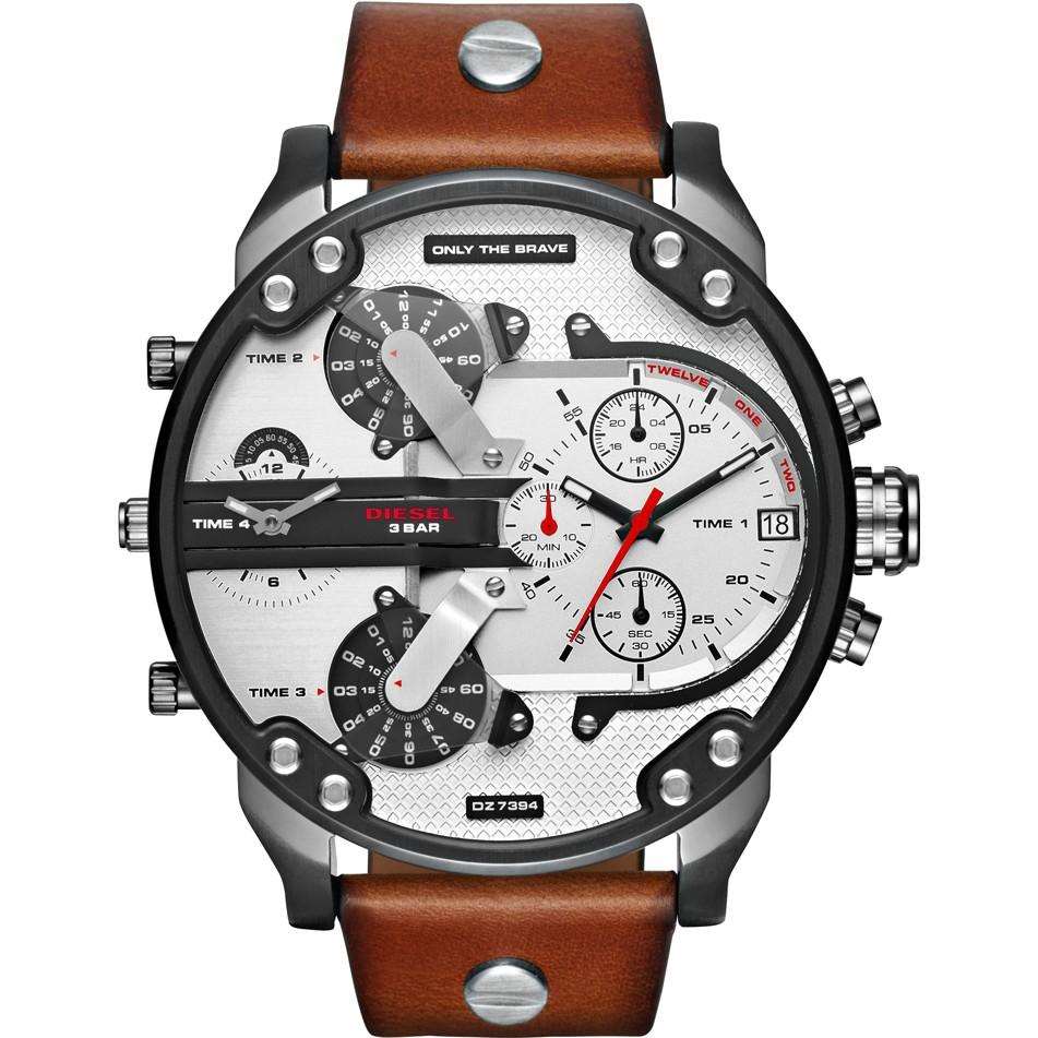 Diesel DZ7394 Men's Chronograph Mr Daddy 2 0 Brown Watch