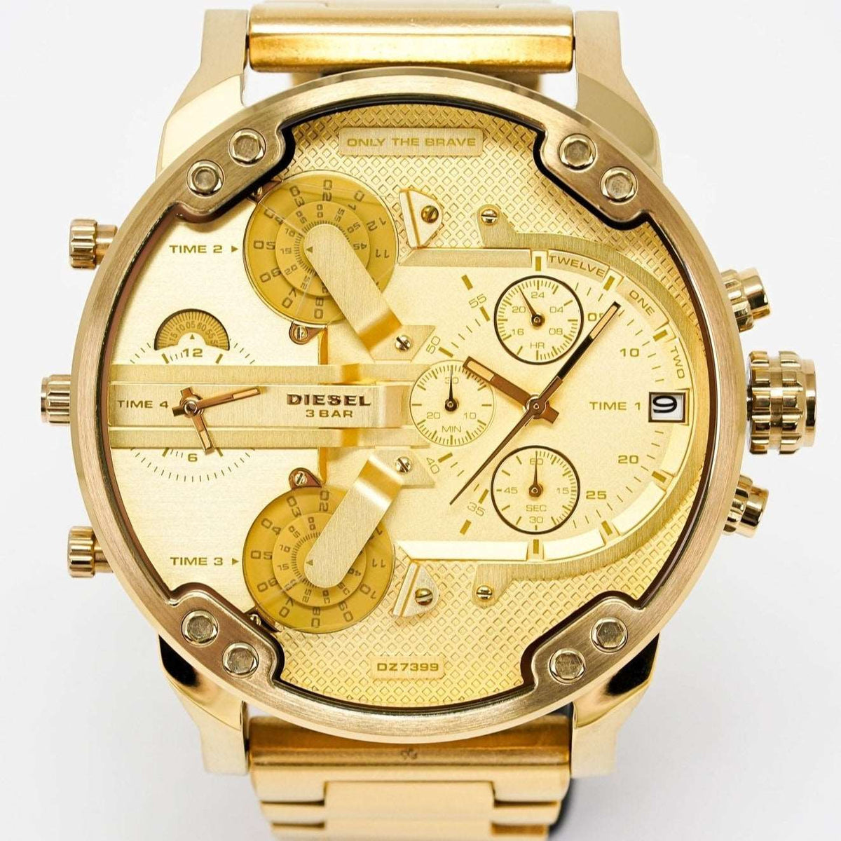 Diesel DZ7399 Men's Chronograph Mr Daddy 2 0 Yellow Gold Watch – product image 4