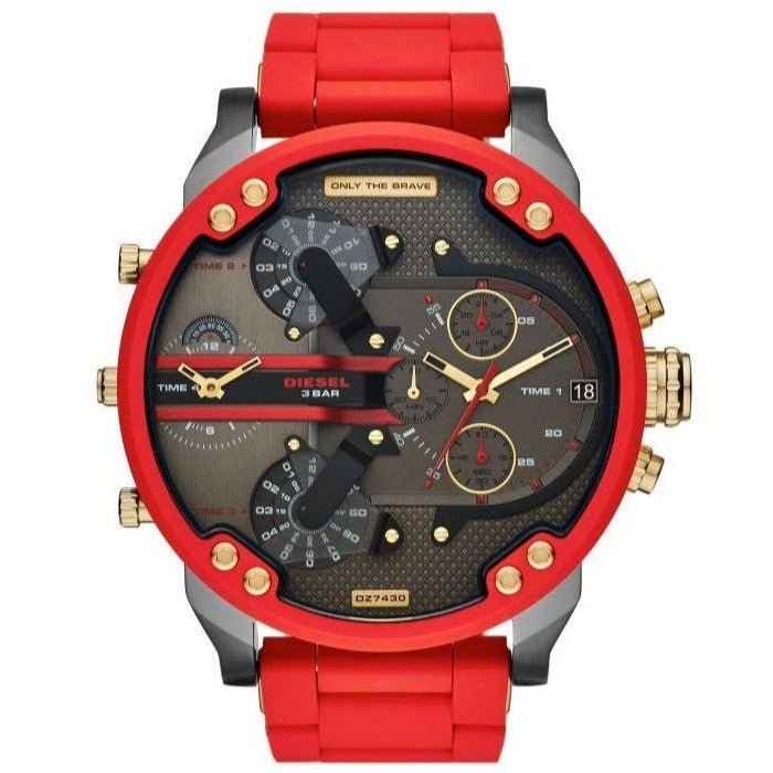 Diesel DZ7430 Men's Chronograph Mr Daddy 2 0 Red Watch