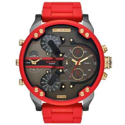 Diesel DZ7430 Men's Chronograph Mr Daddy 2 0 Red Watch