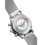 Emporio Armani Ar0390 Men S Chronograph Steel Watch – product image 3
