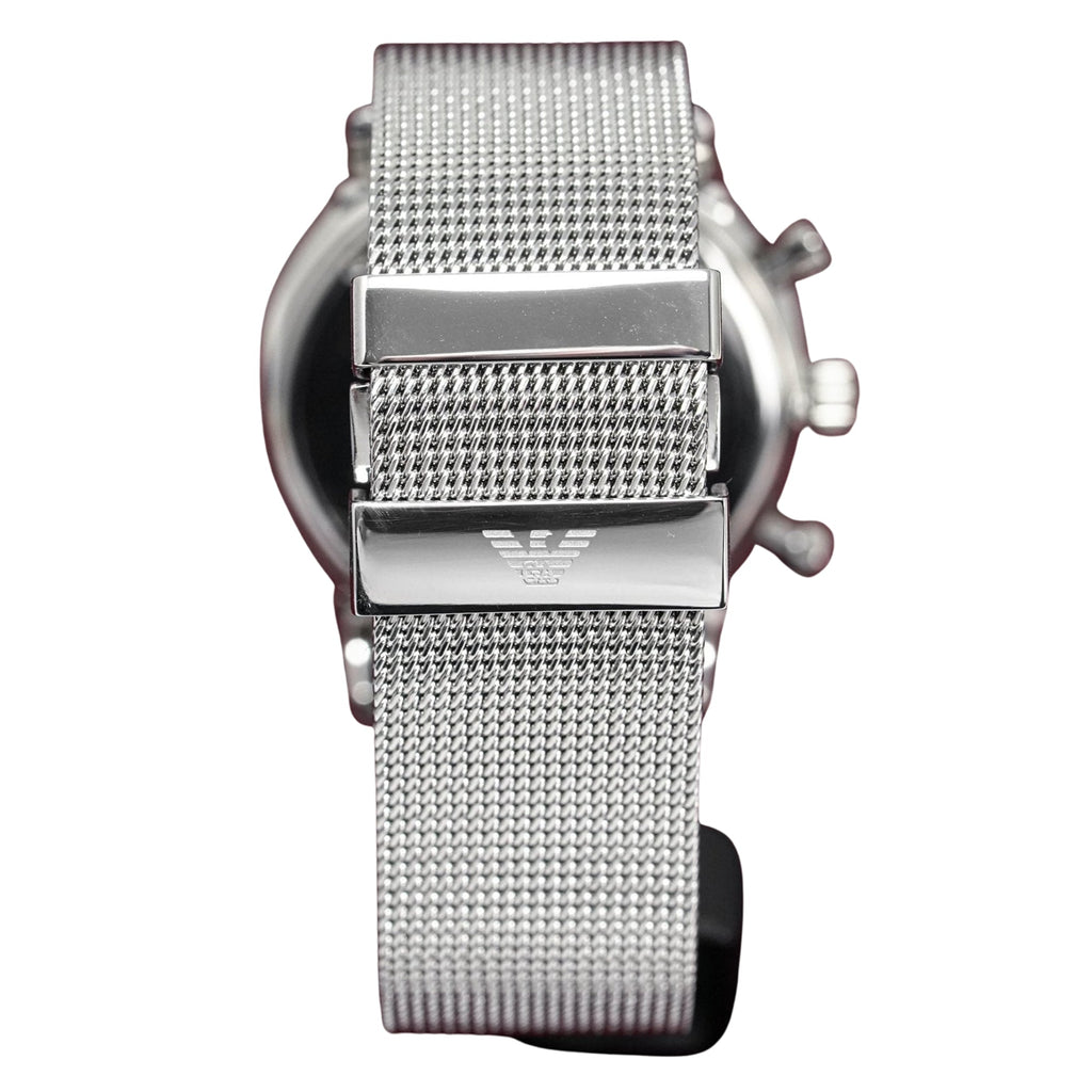 Emporio Armani Ar0390 Men S Chronograph Steel Watch – product image 4