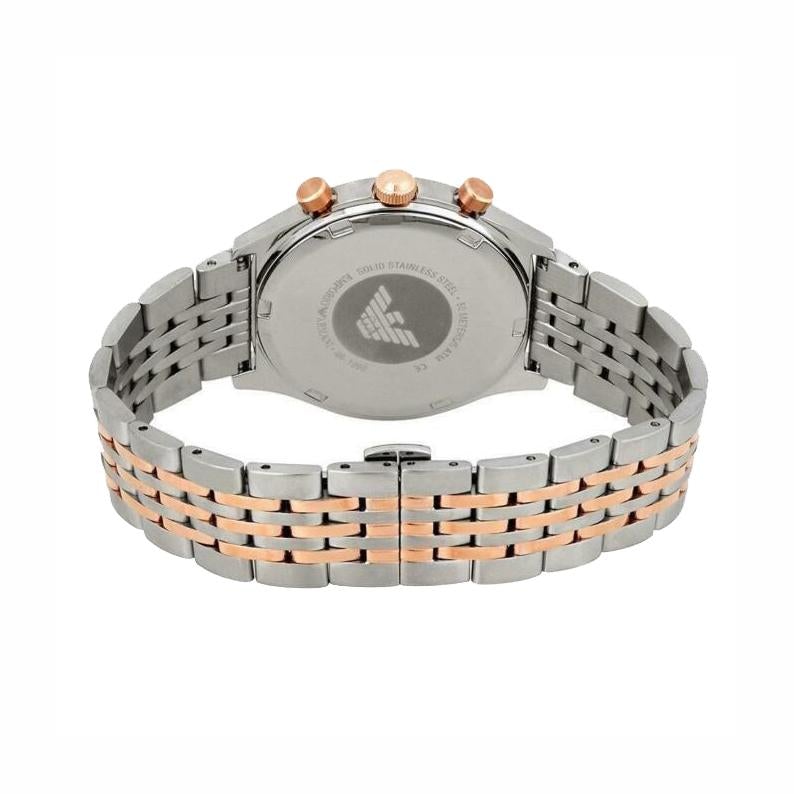 Emporio Armani Ar0396 Men S Two Tone Chronograph Watch – product image 2