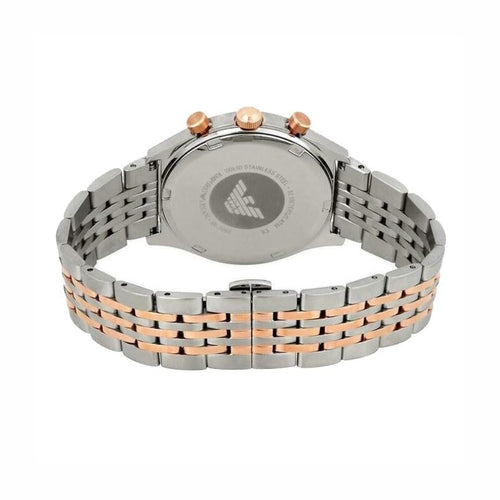 Emporio Armani Ar0396 Men S Two Tone Chronograph Watch – product image 2