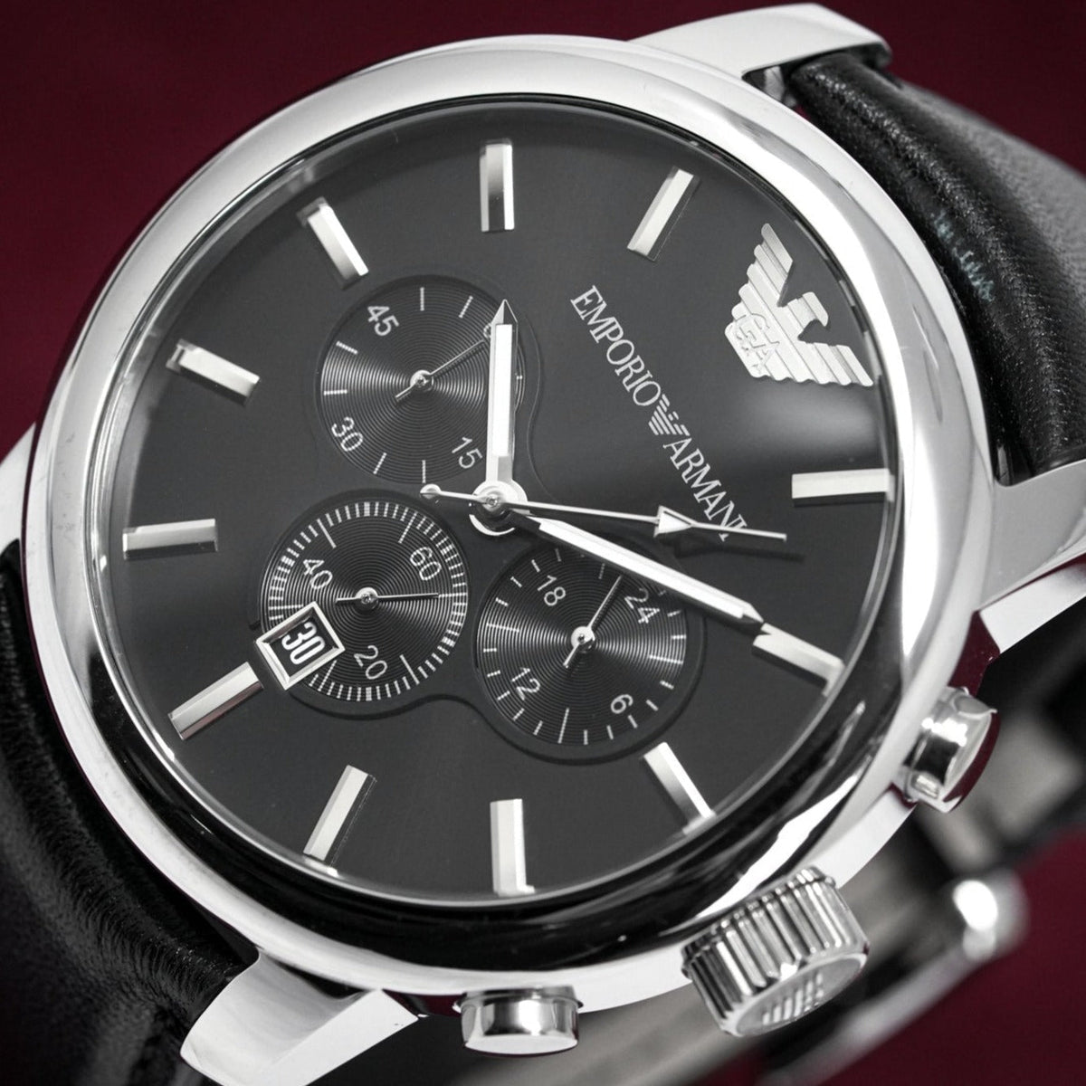 Emporio Armani Ar0431 Men S Classic Chronograph Watch – product image 2