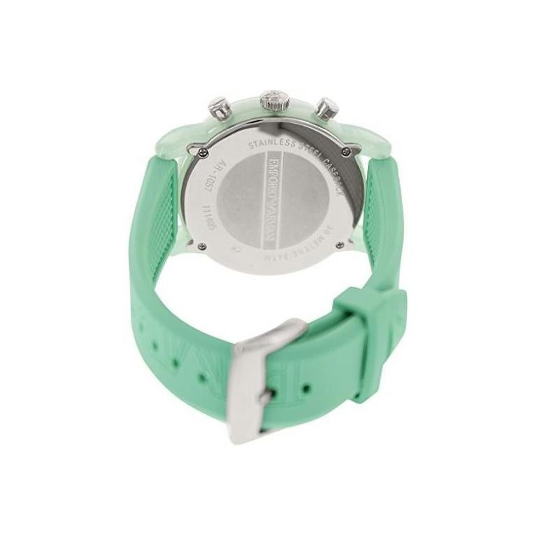 Emporio Armani Ar1057 Women's Green Chronograph Watch – product image 2