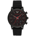 Emporio Armani Ar11024 Men S Luigi Black Chronograph Watch
