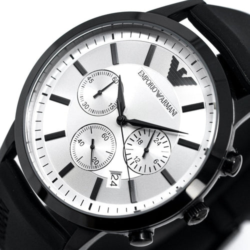Emporio Armani Ar11048 Men S Luigi Chronograph Black Pvd Watch – product image 2