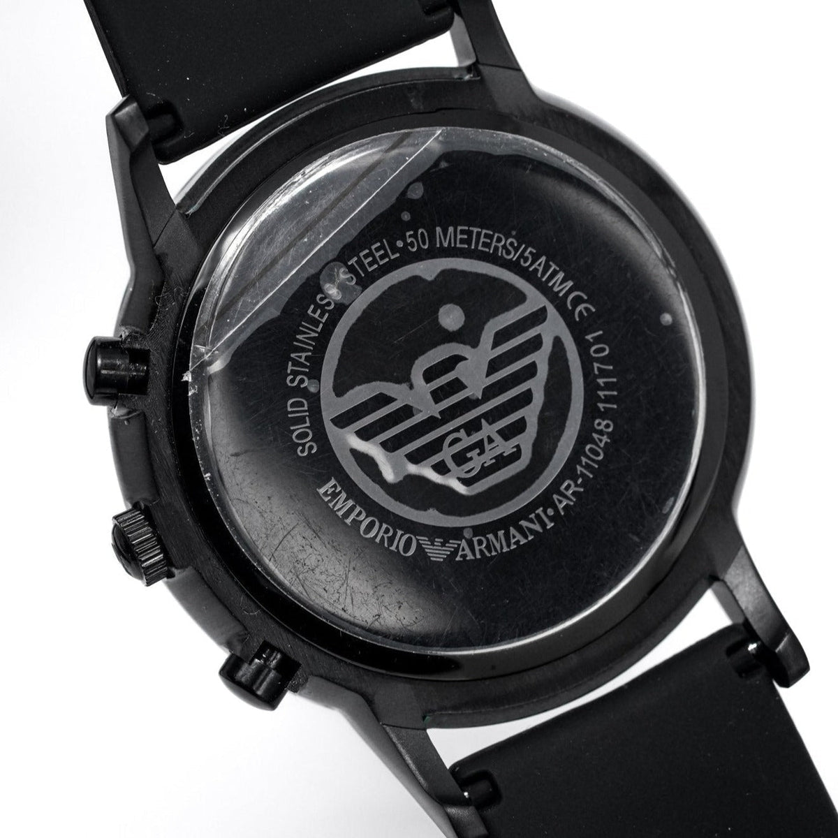 Emporio Armani Ar11048 Men S Luigi Chronograph Black Pvd Watch – product image 3