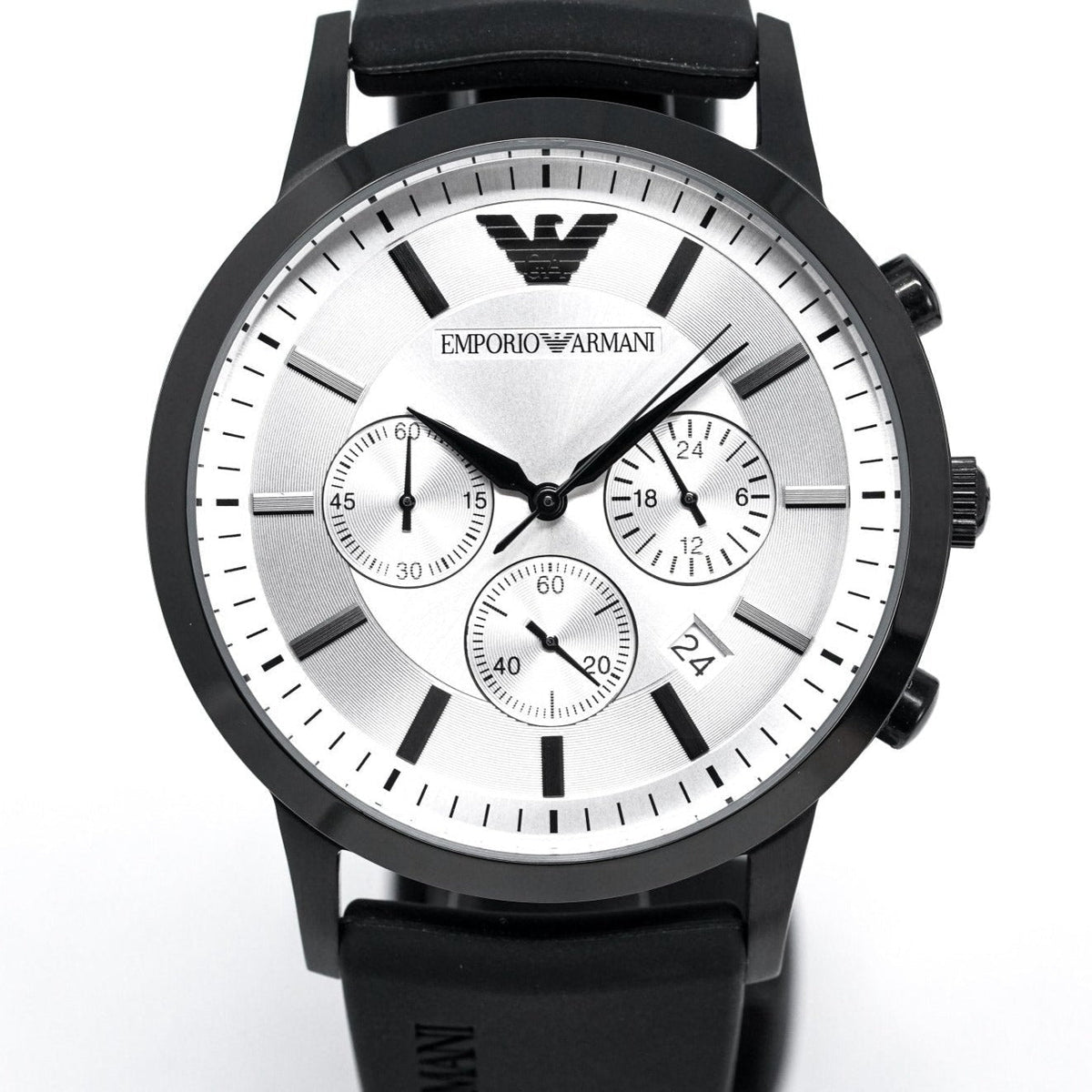Emporio Armani Ar11048 Men S Luigi Chronograph Black Pvd Watch – product image 5