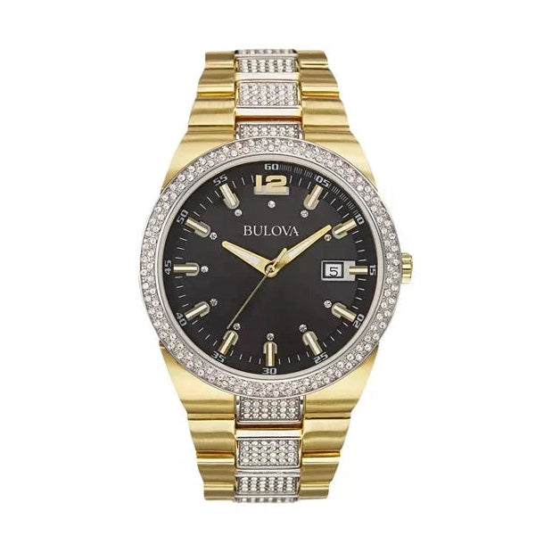 Bulova Crystal Men's Two-Tone Watch 98B235 – product image 4