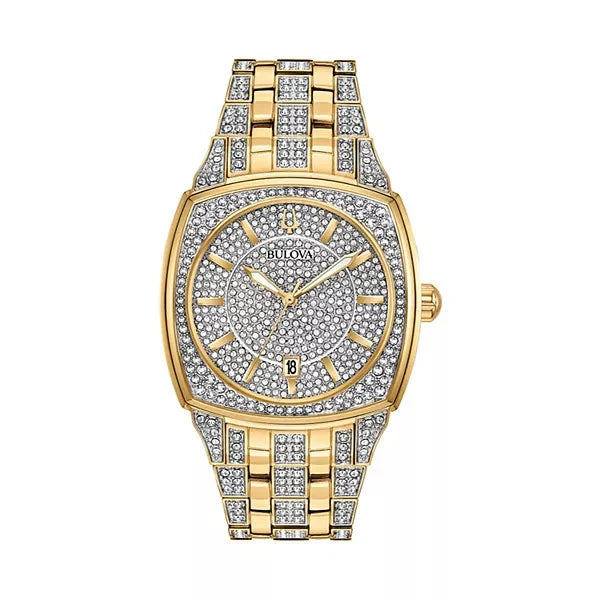 Bulova Phantom Crystal Men's Silver Watch 98B323 – product image 4