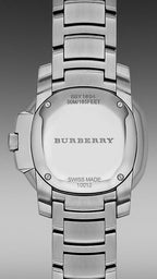 Burberry The Britain Diamonds Mother Of Pearl Dial Silver Steel Strap Watch For Women BBY1804 – product image 4
