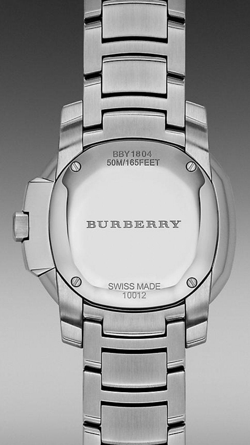Burberry The Britain Diamonds Mother Of Pearl Dial Silver Steel Strap Watch For Women BBY1804 – product image 4