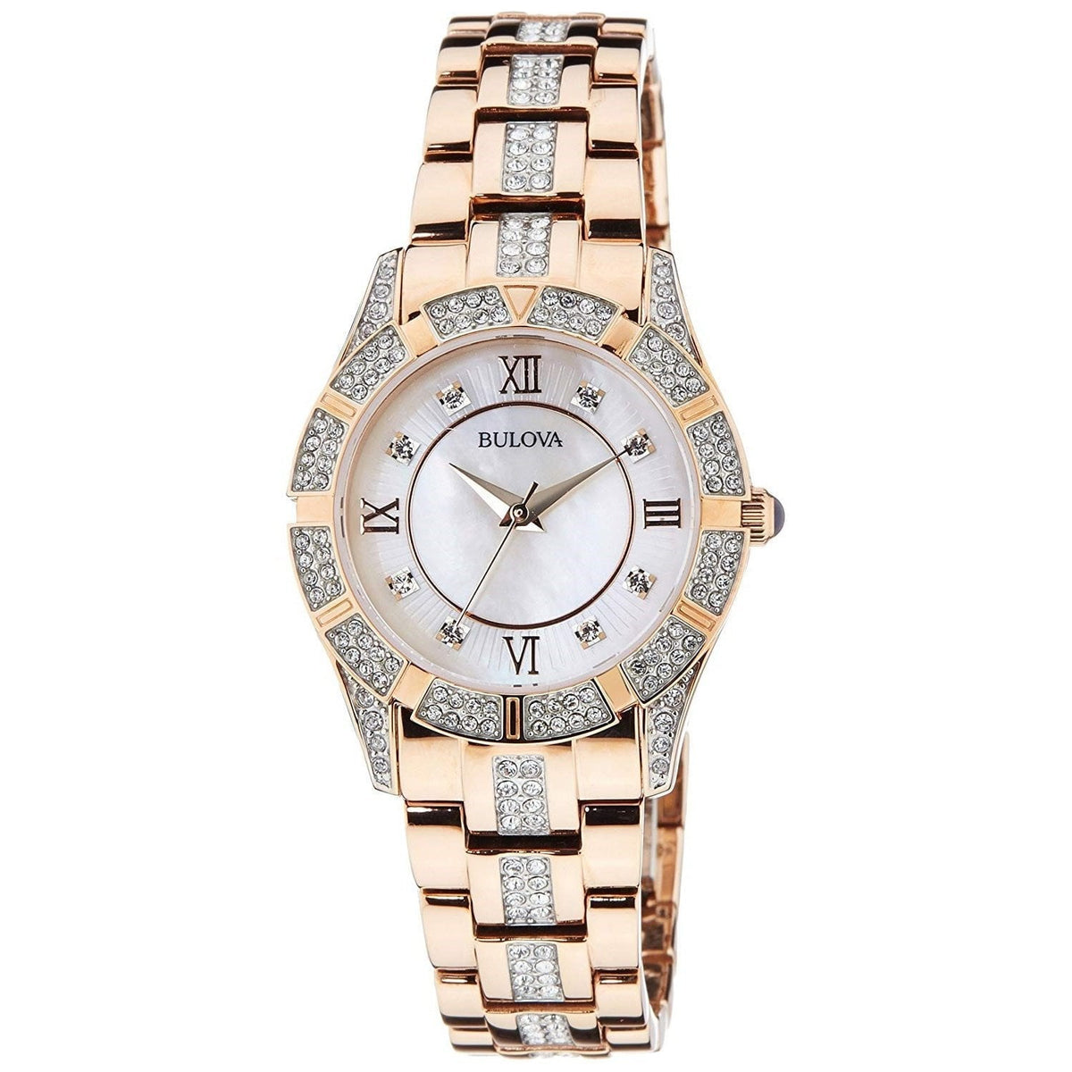 Bulova Crystal Women's Mother-of-Pearl Watch 98L197 – product image 5