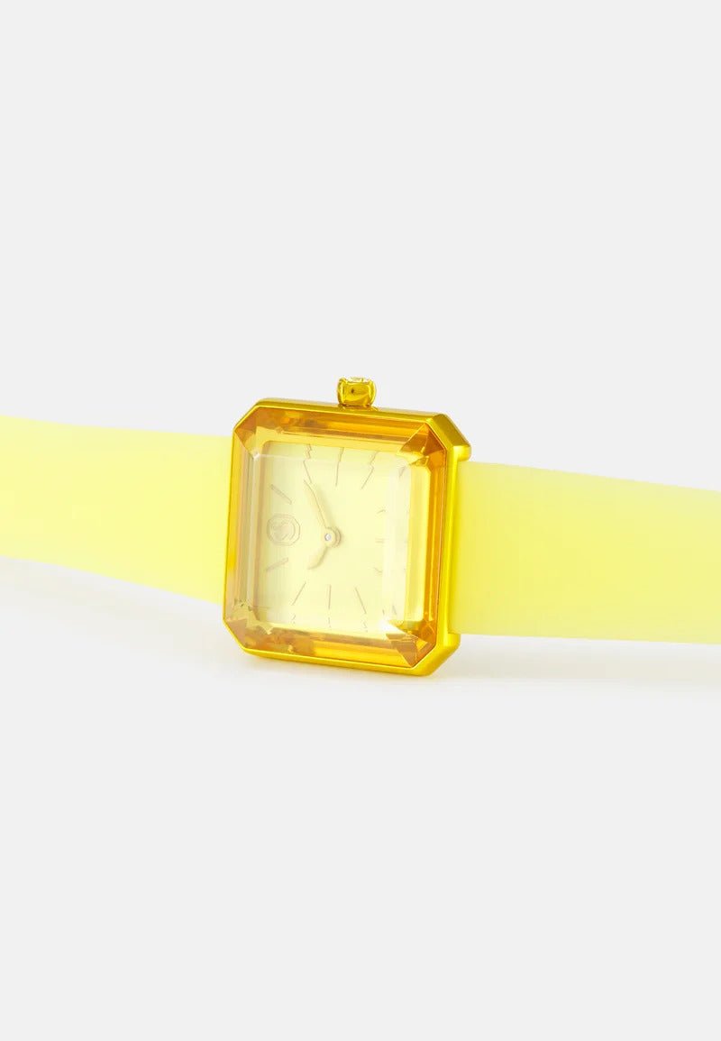 Swarovski Watch Lucent With Silicone Strap Yellow 5624382 – product image 2