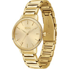 Hugo Boss Womens 1502541 Signature Gold Tone Stainless Steel Watch – product image 4