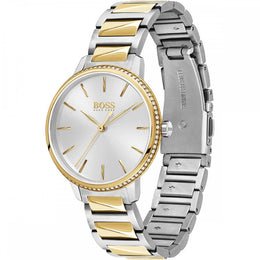 Hugo Boss Womens 1502568 Signature Two Tone Stainless Steel Analog Watch – product image 3