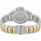 Hugo Boss Womens 1502568 Signature Two Tone Stainless Steel Analog Watch – product image 2