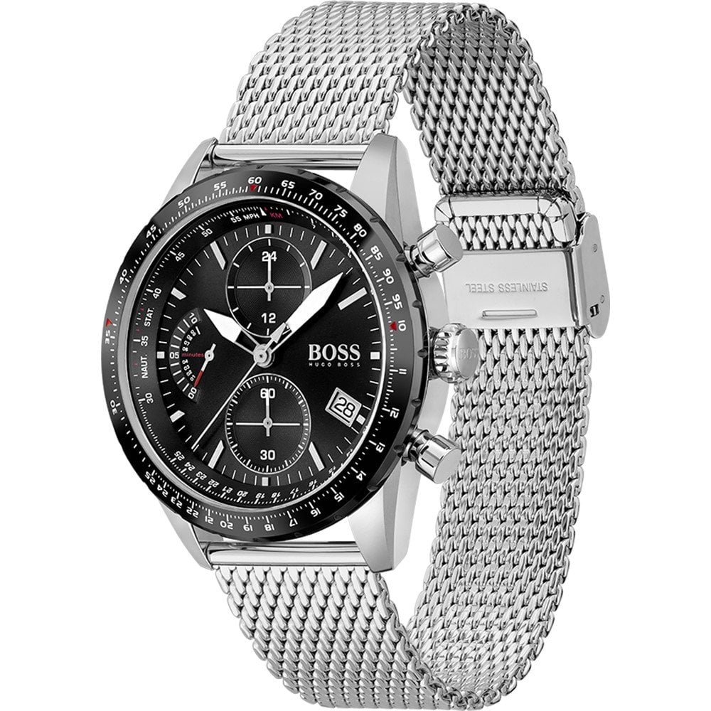 Hugo Boss Men's 1513886 Chronograph Pilot Edition Stainless Steel Watch – product image 3