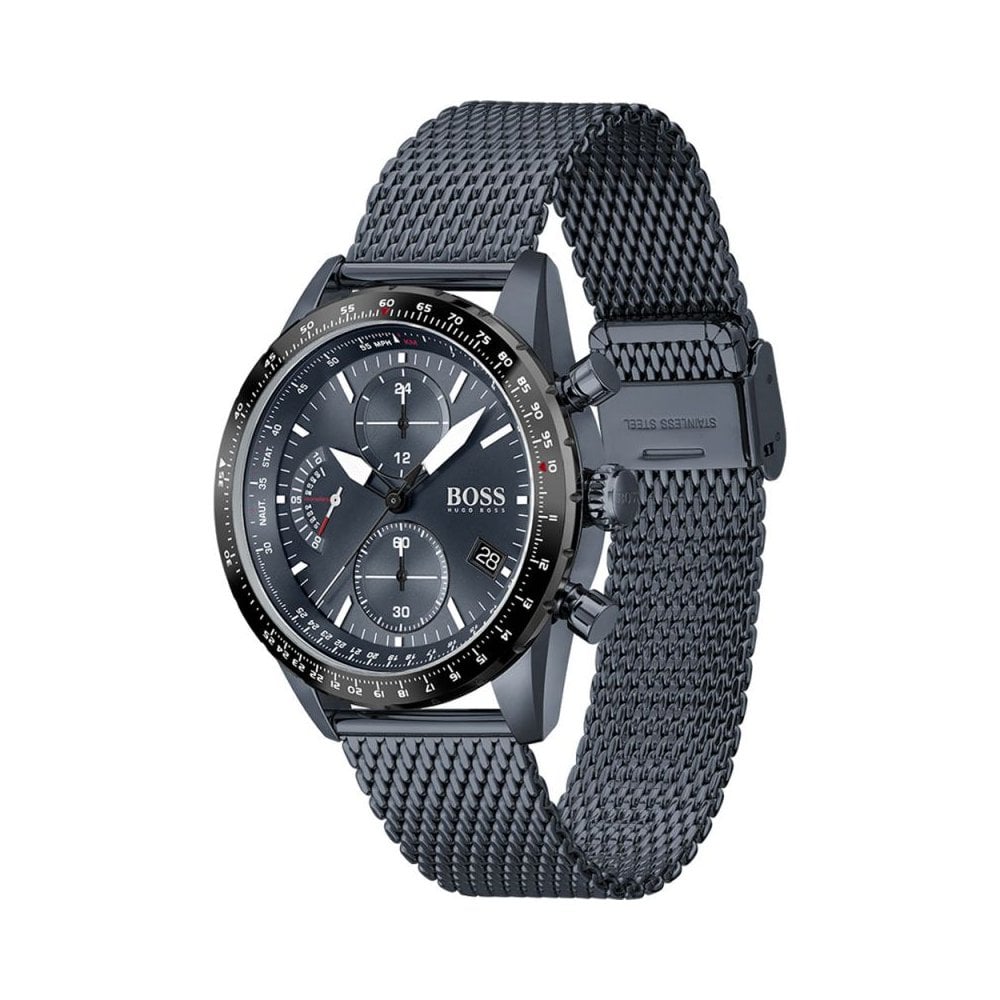 Hugo Boss Men's 1513887 Chronograph Blue Pilot Edition Watch – product image 3